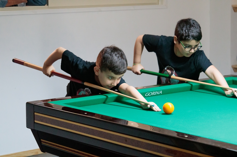 Primo corso di biliardo per bambini al circolo ricreativo Lurè di Neviano (2)