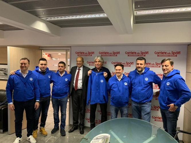 Visita al Corriere dello Sport