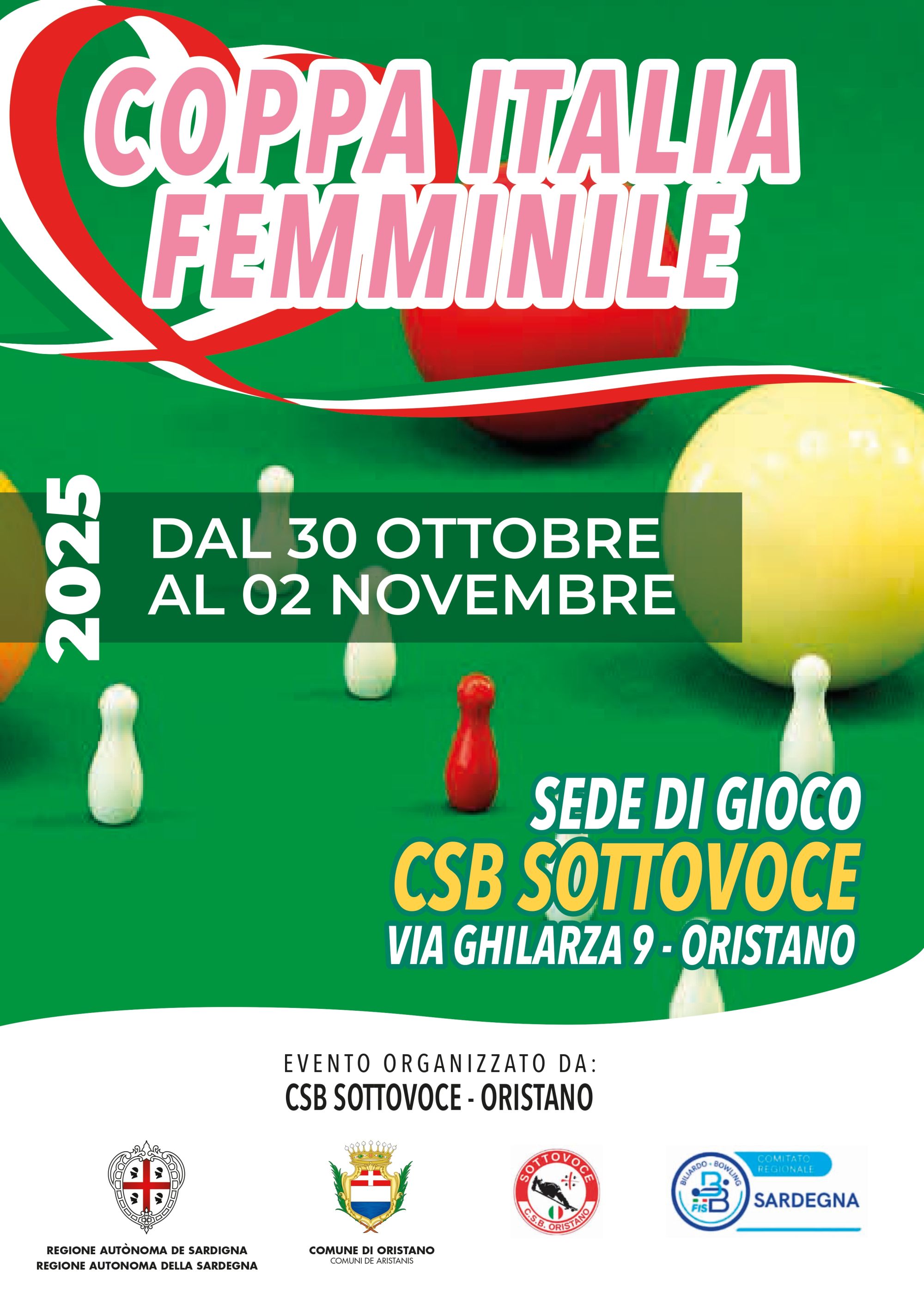 COPPA ITALIA FEMMINILE: TUTTO PRONTO PER LA II EDIZIONE