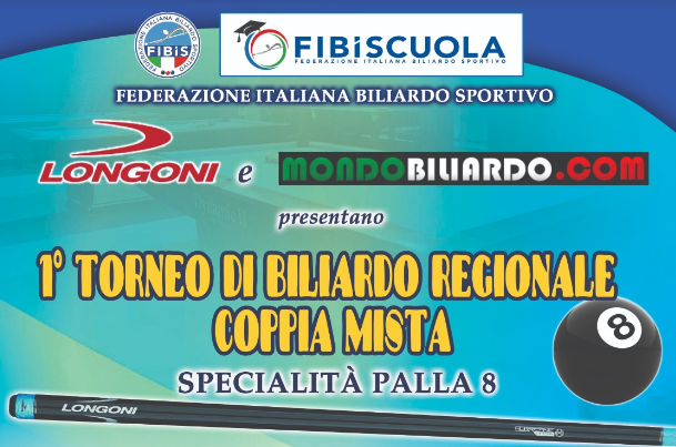 FIBISCUOLA: primo torneo di biliardo coppia mista 