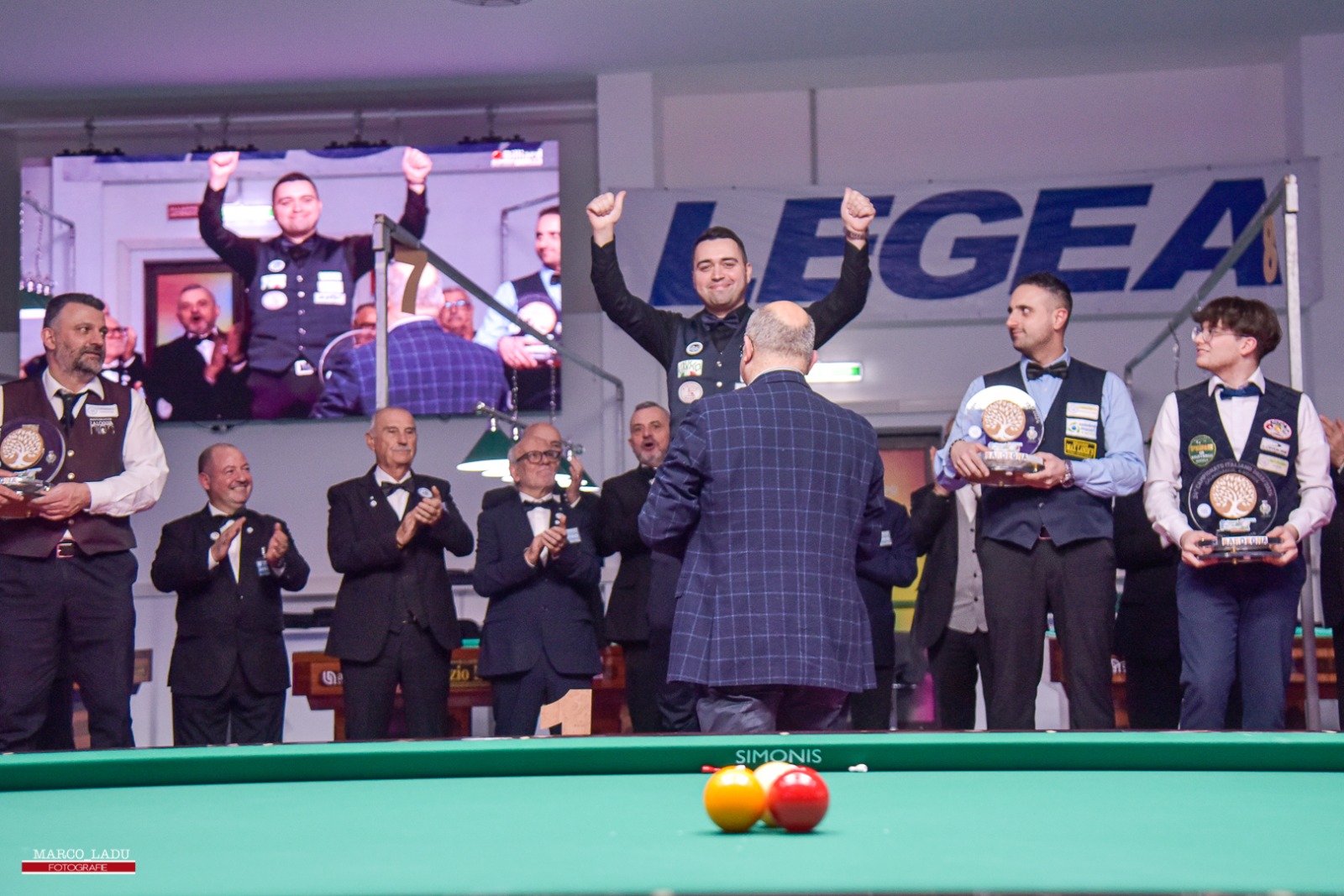 MATTEO GUALEMI  SI AGGIUDICA LA 3^ PROVA NATIONAL BILLIARD CHALLENGE