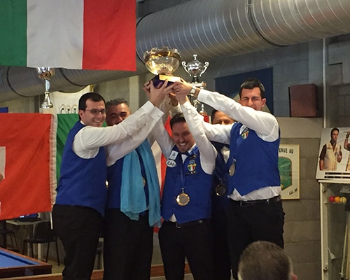 Coupe d'Europe 5-Pins, la Nazionale Italiana sbaraglia la concorrenza