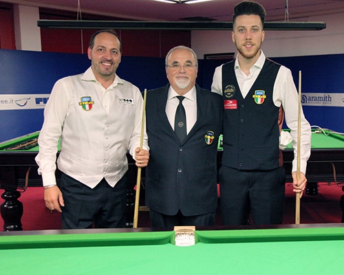 Campionato Nazionale Snooker 2016, Tonini fa suo il titolo