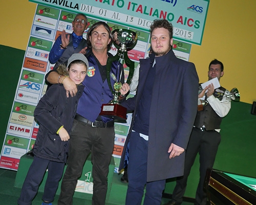 Campionato Italiano AICS, triplete per Cavazzana