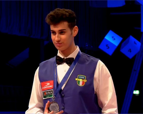 Europei Under 17: Medaglia d'argento per Alessio D'Agata