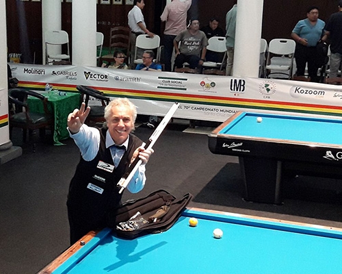 70esimo World Championship 3-Cushion, Zanetti chiude sul podio