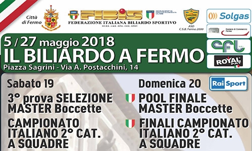 Il Biliardo a Fermo 2018