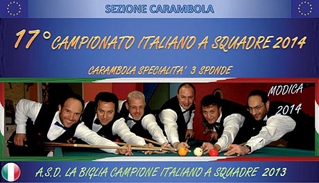 17° Camp. Italiano Squadre Carambola 3 sponde