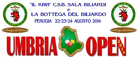 Umbria Open - Gara Nazionale Carambola 3 Sponde