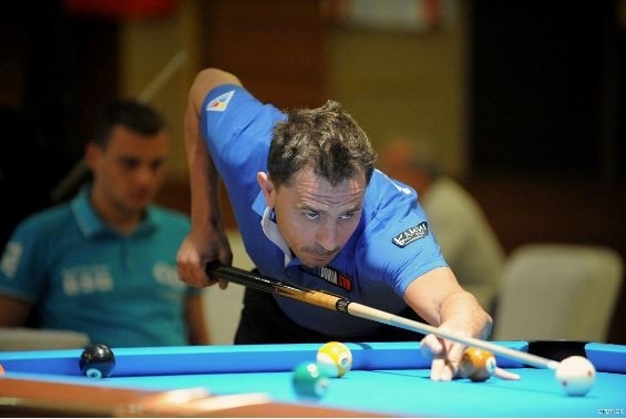 European Pool Championship, acuto di Petroni