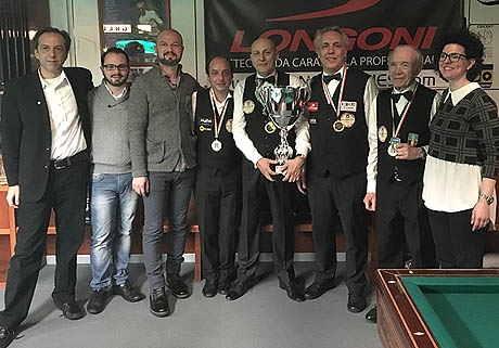 19° Campionato Italiano Squadre Carambola 3 Sponde