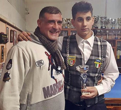 Risultati prova Juniores carambola 3 sponde Sicilia