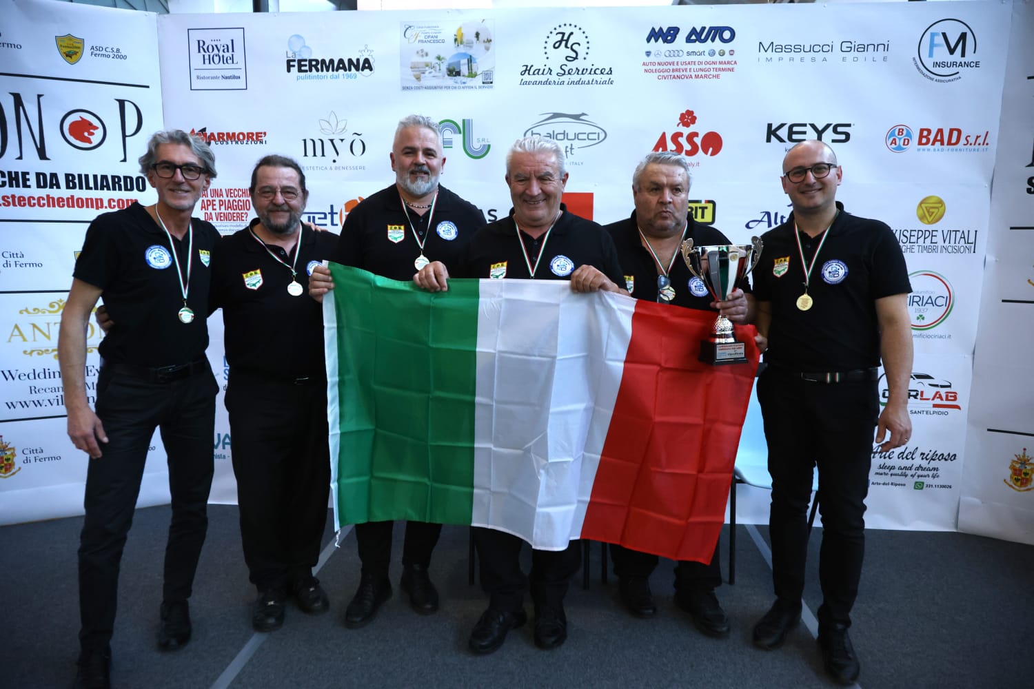 IL NUOVA EUROPA FAENZA SI CONFERMA CAMPIONE ITALIANO A SQUADRE DI GORIZIANA