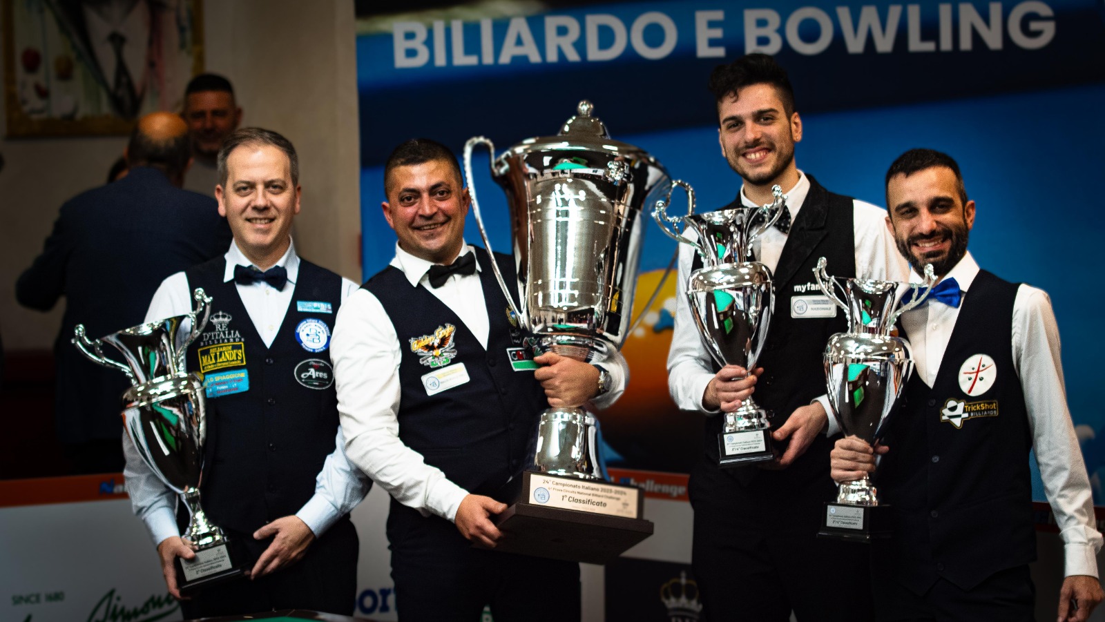 ANDREA QUARTA CONQUISTA LA 4^ PROVA NATIONAL BILLIARD CHALLENGE DI SALERNO