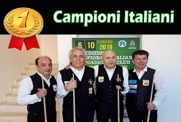 Il Green Planet Gold di Porcia si aggiudica il 22° Campionato Italiano a Squadre per Club