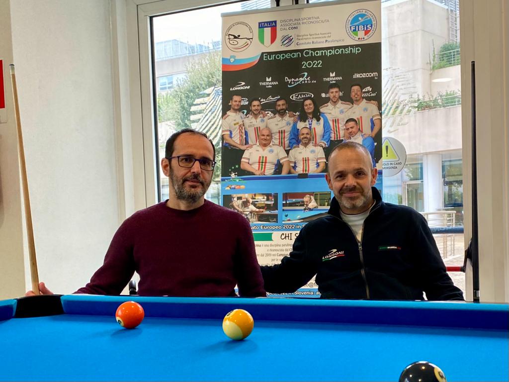 DAL SANTA LUCIA IRCCS DI ROMA AL CAMPIONATO REGIONALE DI SERIC C POOL: FABRIZIO FRAGANO NUOVO TESSERATO PARALIMPICO FISBB