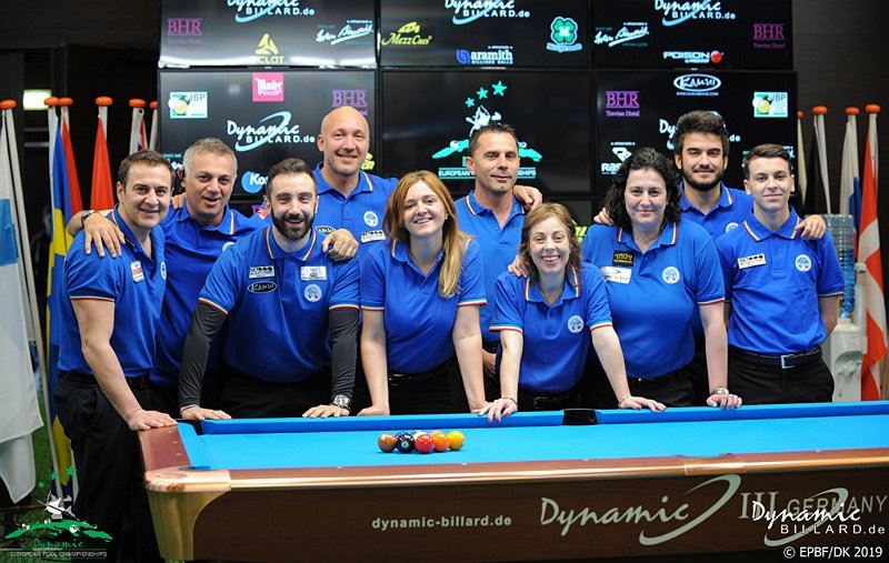 DYNAMIC BILLARD EUROPEAN CHAMPIONSHIP 2019: NULLA DI FATTO PER GLI AZZURRI 