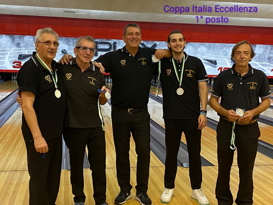 Coppa Italia eccellenza 1o posto
