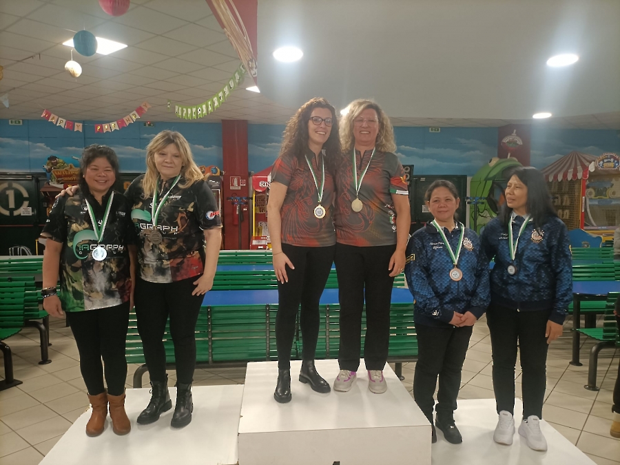 Podio Doppio Femminile Cadetti