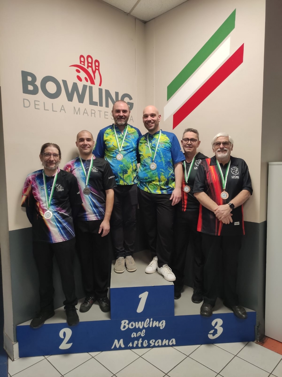 Podio Doppio Maschile Cadetti