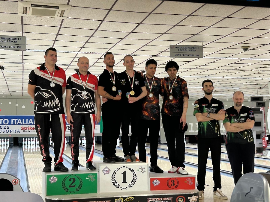 Campionato Italiano Doppio - Podio maschile Cadetti
