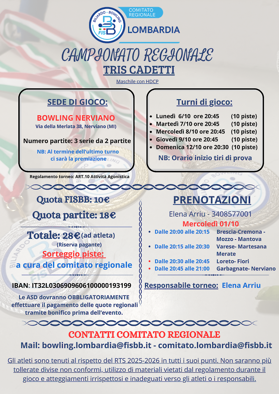 Locandina Tris cadetti