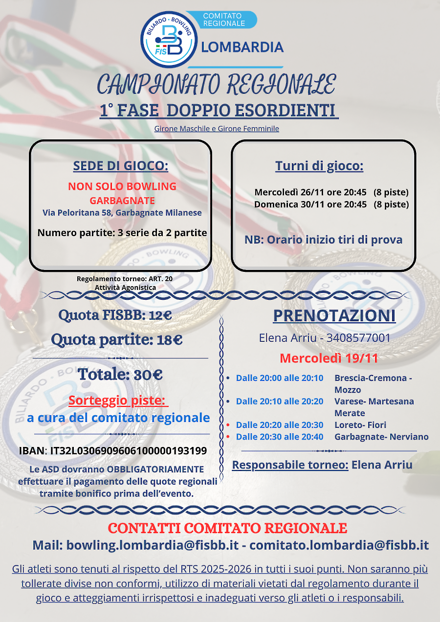 Locandina 1° DOPPIO ESORDIENTI