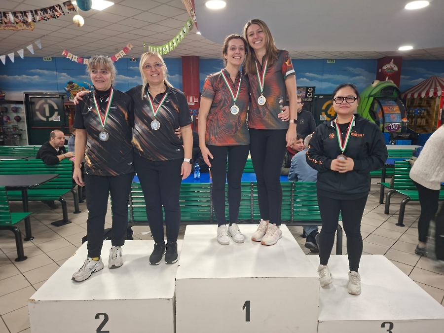 podio doppio femminile eccellenza