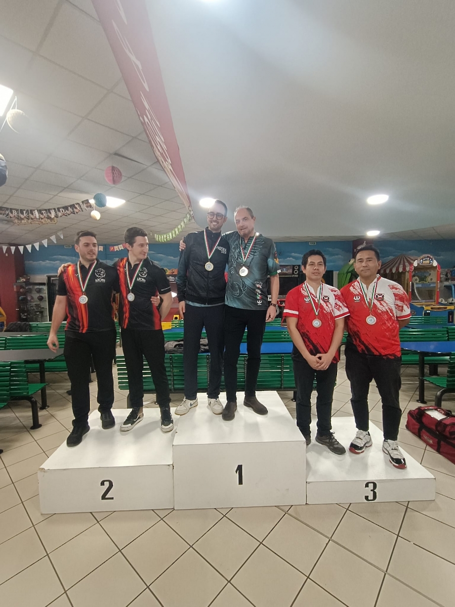 Podio Regionale Doppio Maschile Cadetti