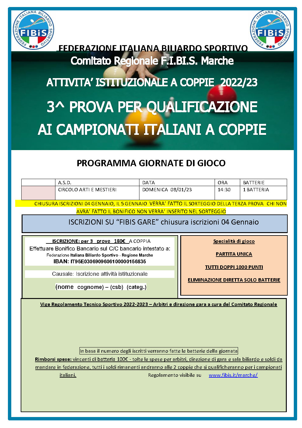 3 manifesto regionale 2022 2023 prova coppie