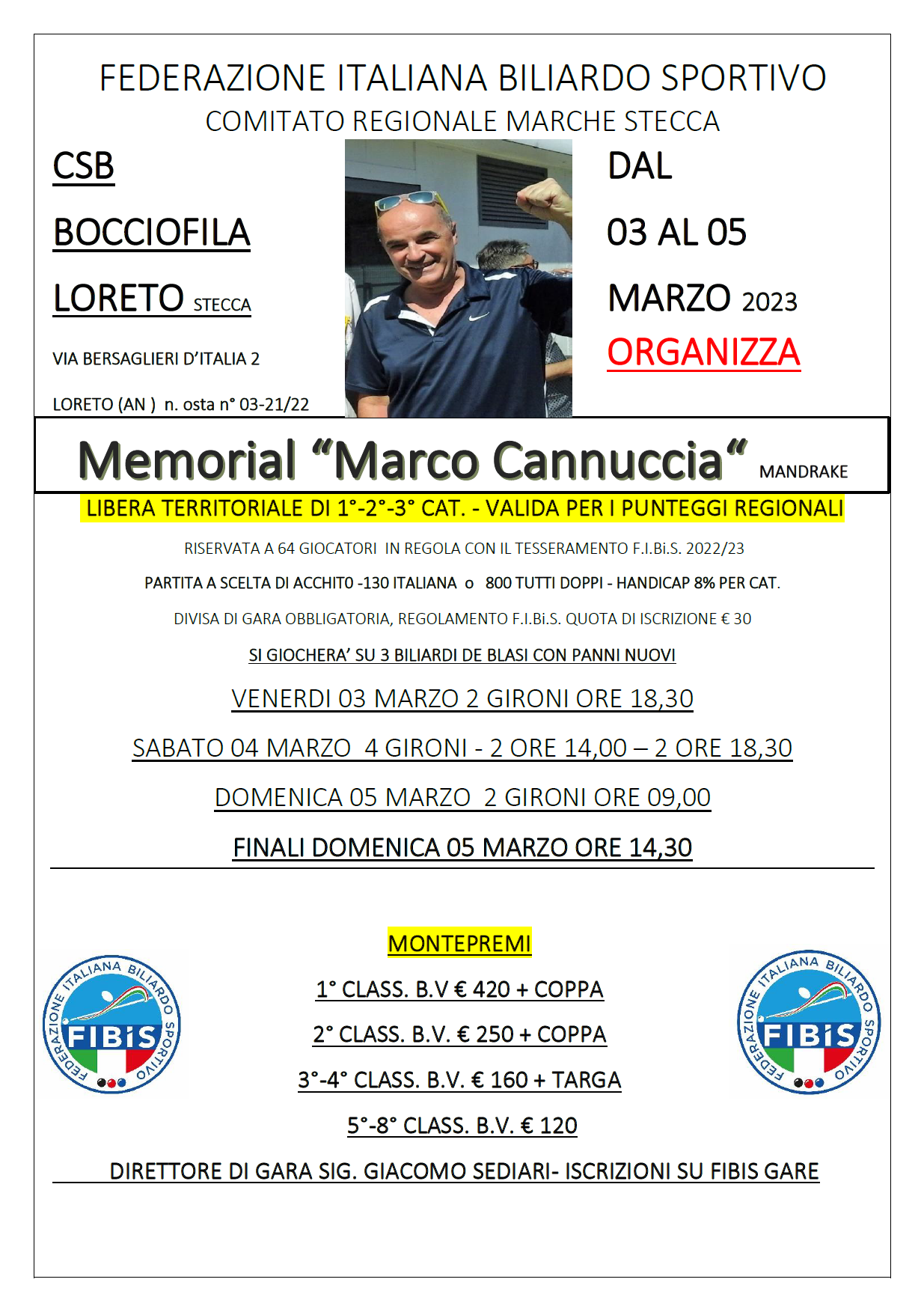 MEMORIAL CANNUCCIA