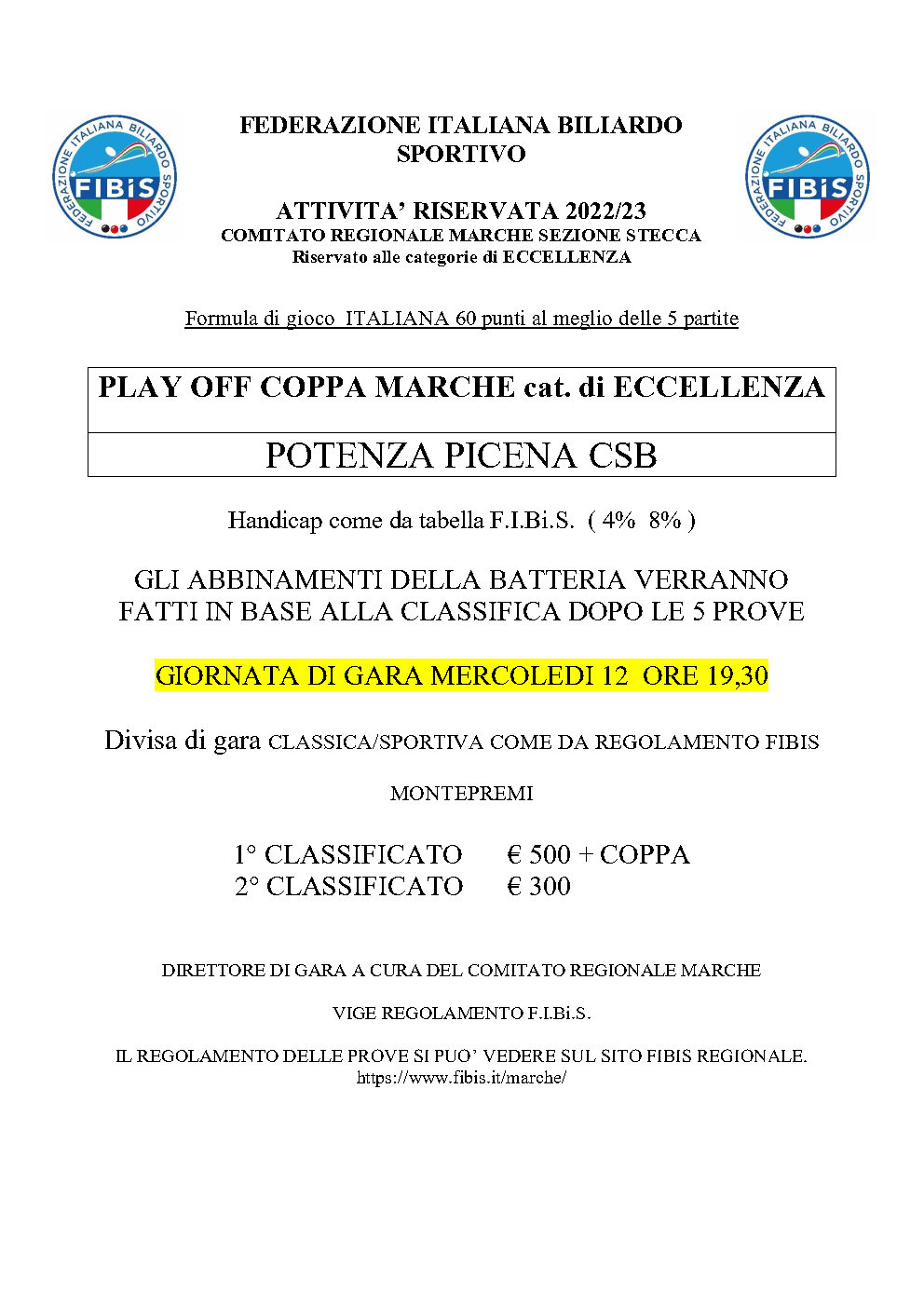 PLAY OFF ECCELLENZA 2023