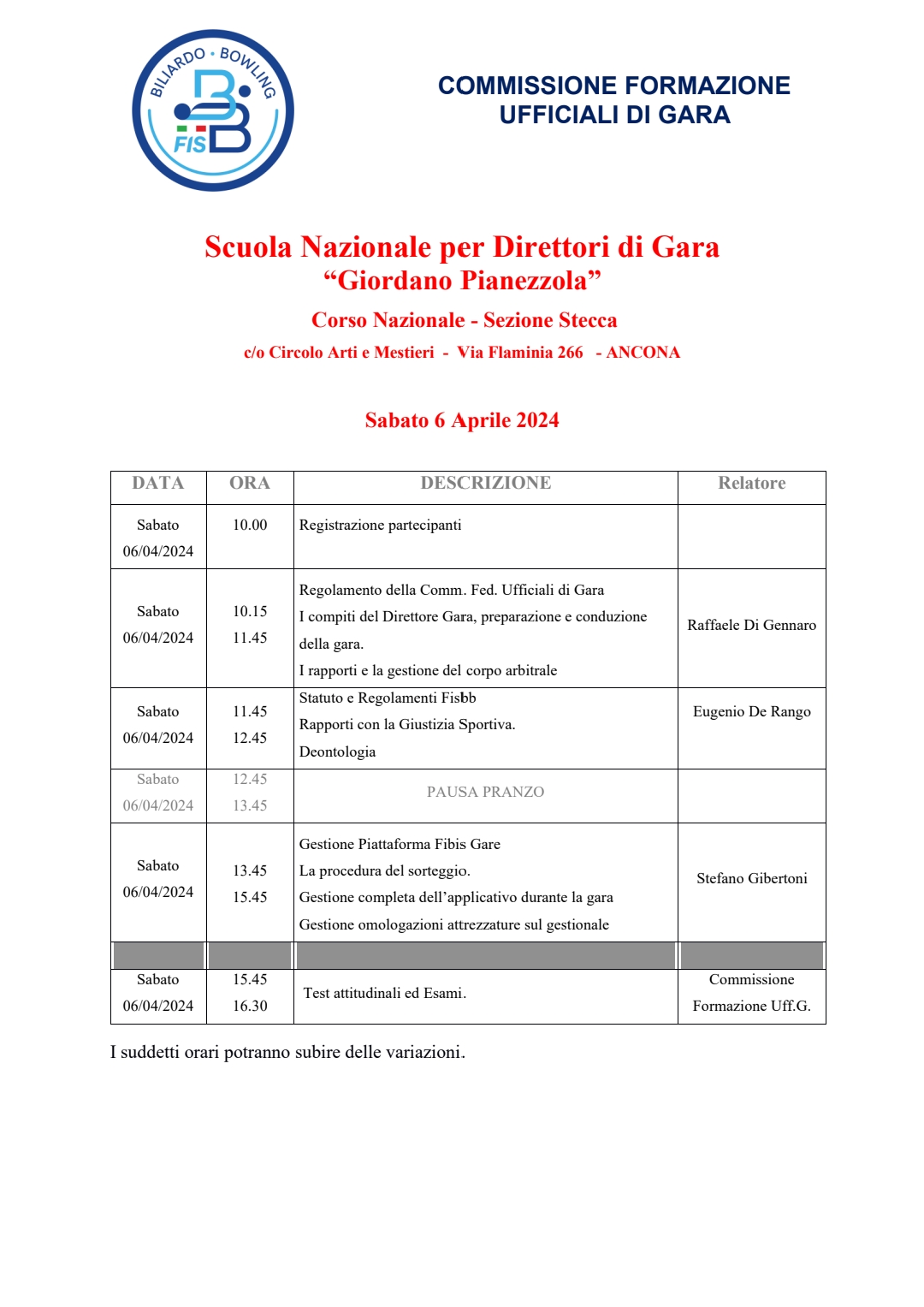 Programma corso direttori gara 2024 aprile ANCON 240308 142455