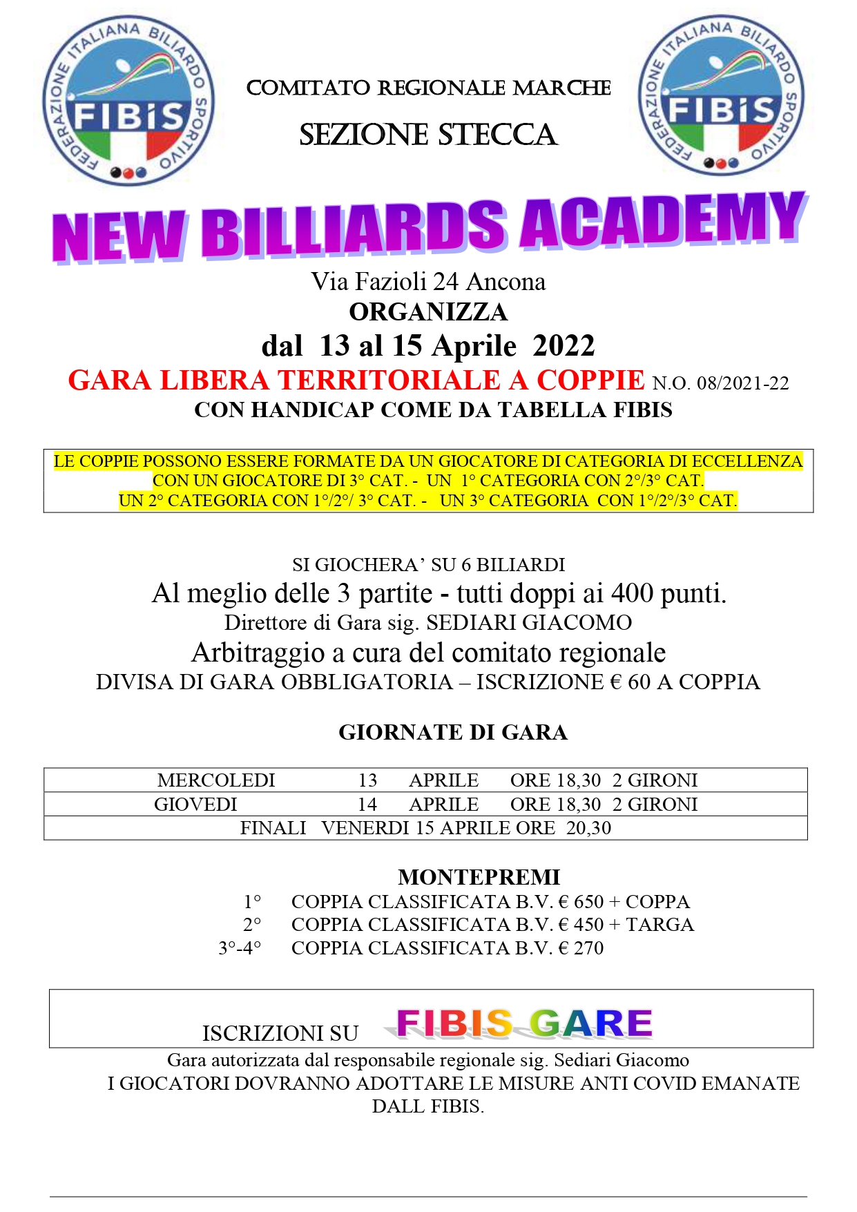 gara libera territoriale a coppie accademia biliardi an 2021 22 page 0001