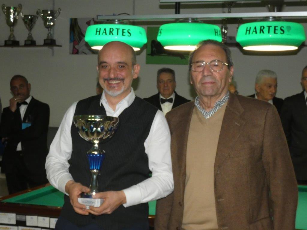 Antonio Telese premiato da Giulio Erta