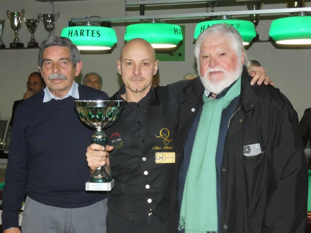 Davide Geranio premiato da Paolo Roncalli e Gaetano Mastrosimone