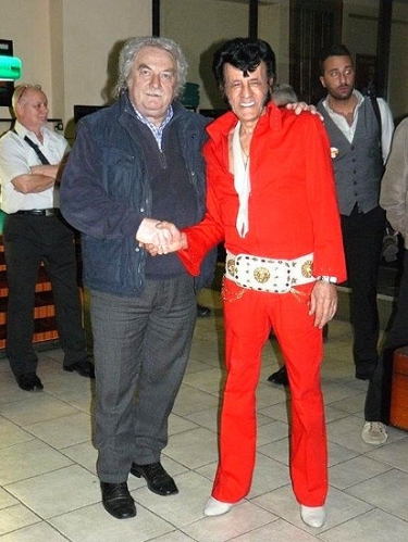 Calleri con 'Elvis'