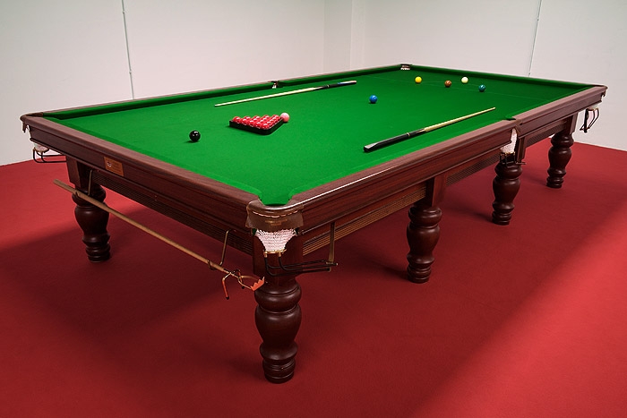 Il tavolo da Snooker