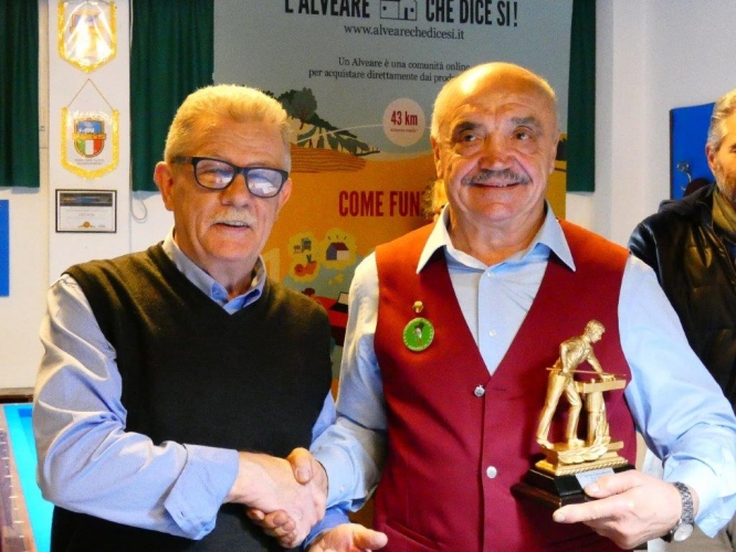 Silvio Colletto premiato da Michele Santarella