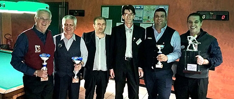 Mondovì: finali al 5° trofeo "Biliardo che passione"