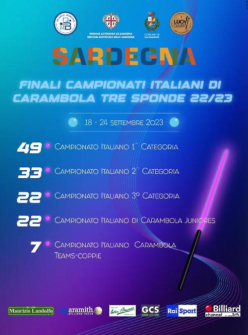 Campionati Italiani Carambola 2023