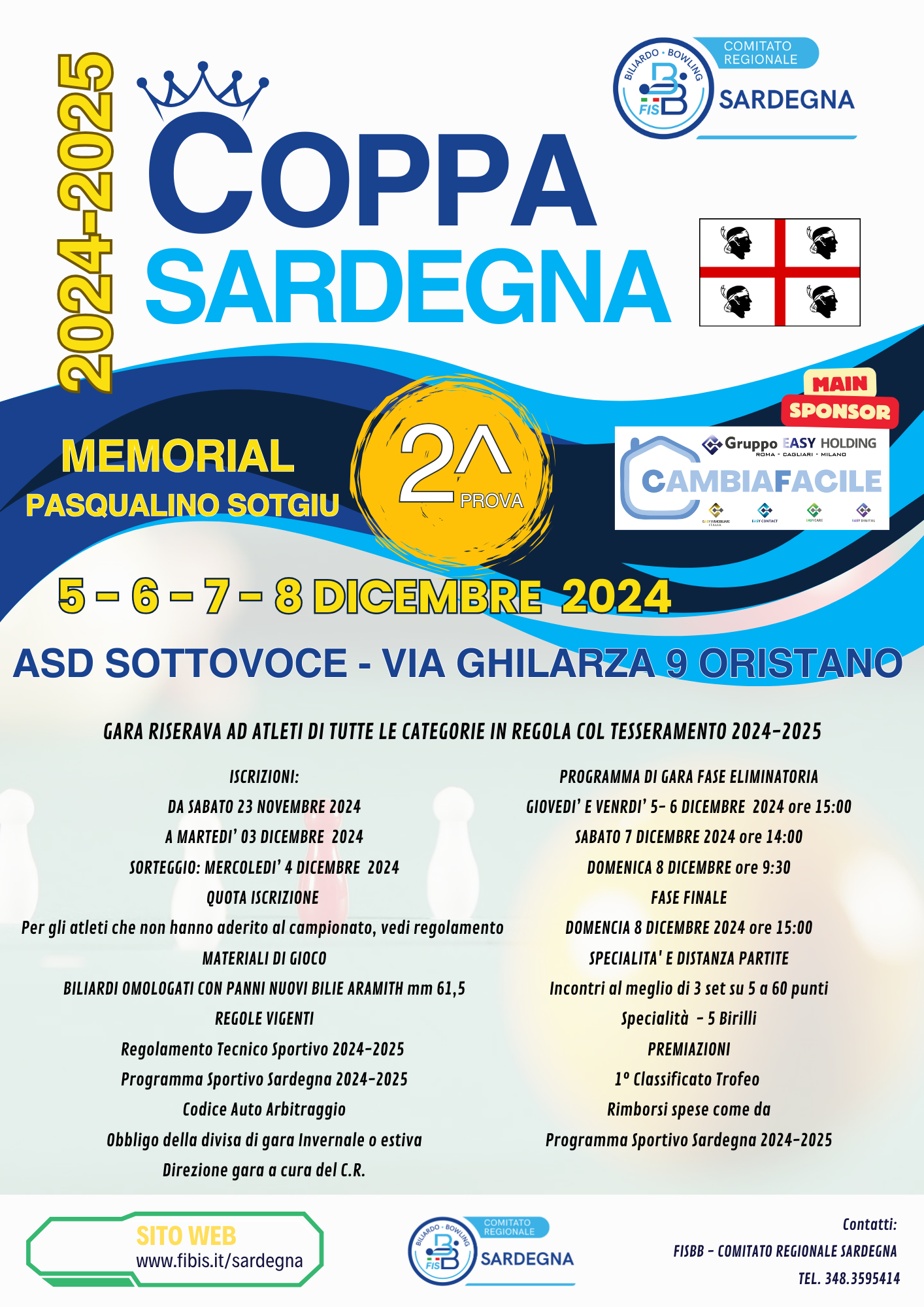 COPPA SARDEGNA - 2^ prova 2024-2025