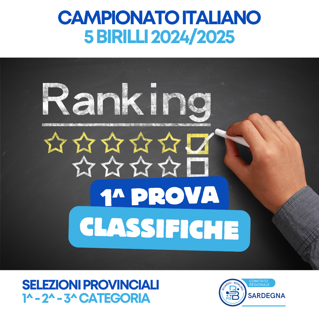 CLASSICHE ALLA 1^ PROVA SELEZIONI CAMPIONATO ITALIANO