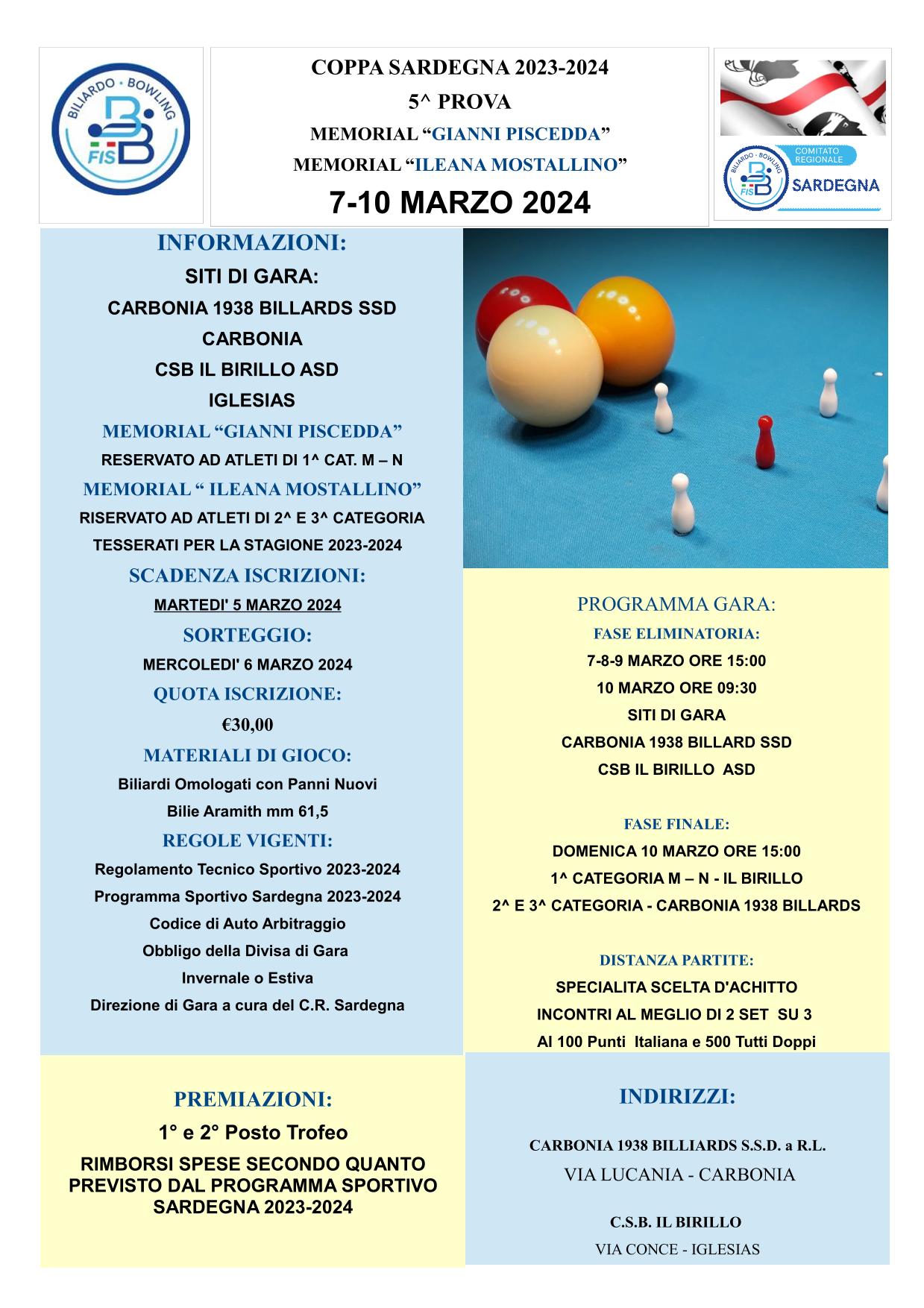 QUINTA PROVA COPPA SARDEGNAnm 1 1