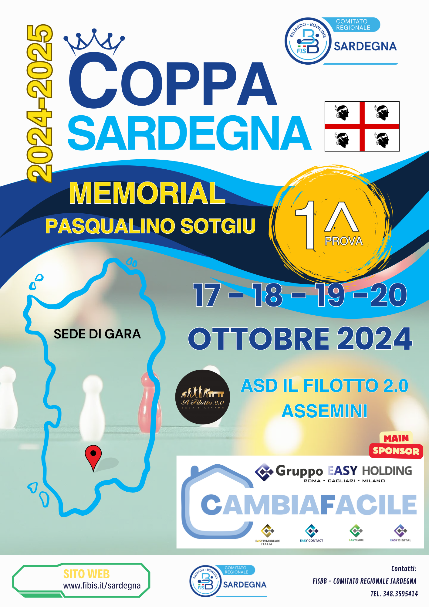  *Coppa Sardegna 2024/2025 - Prima Prova* 