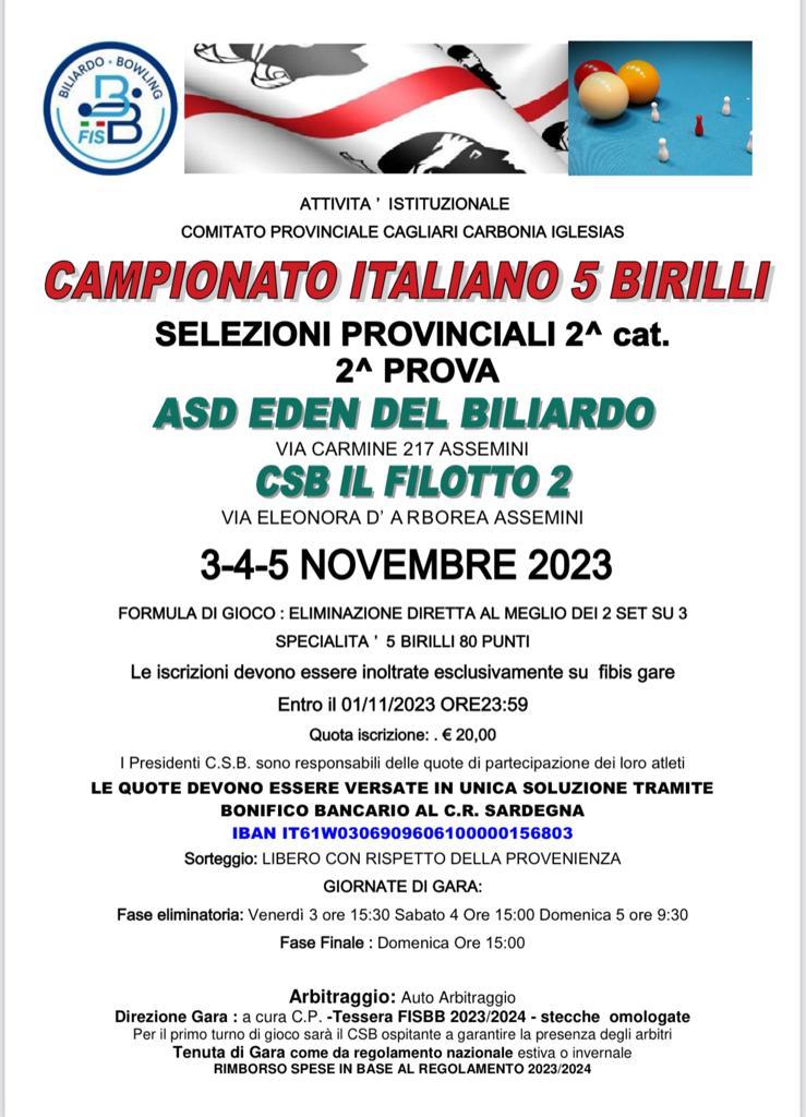 prova 2 campionato provinciale ca ci 2cat