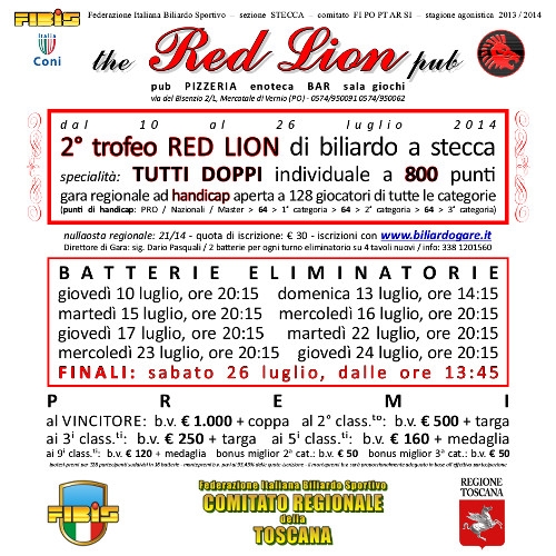 Torneo RED LION