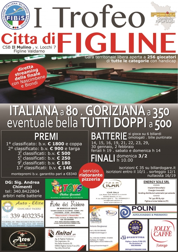 I Trofeo Citta' di Figline Valdarno