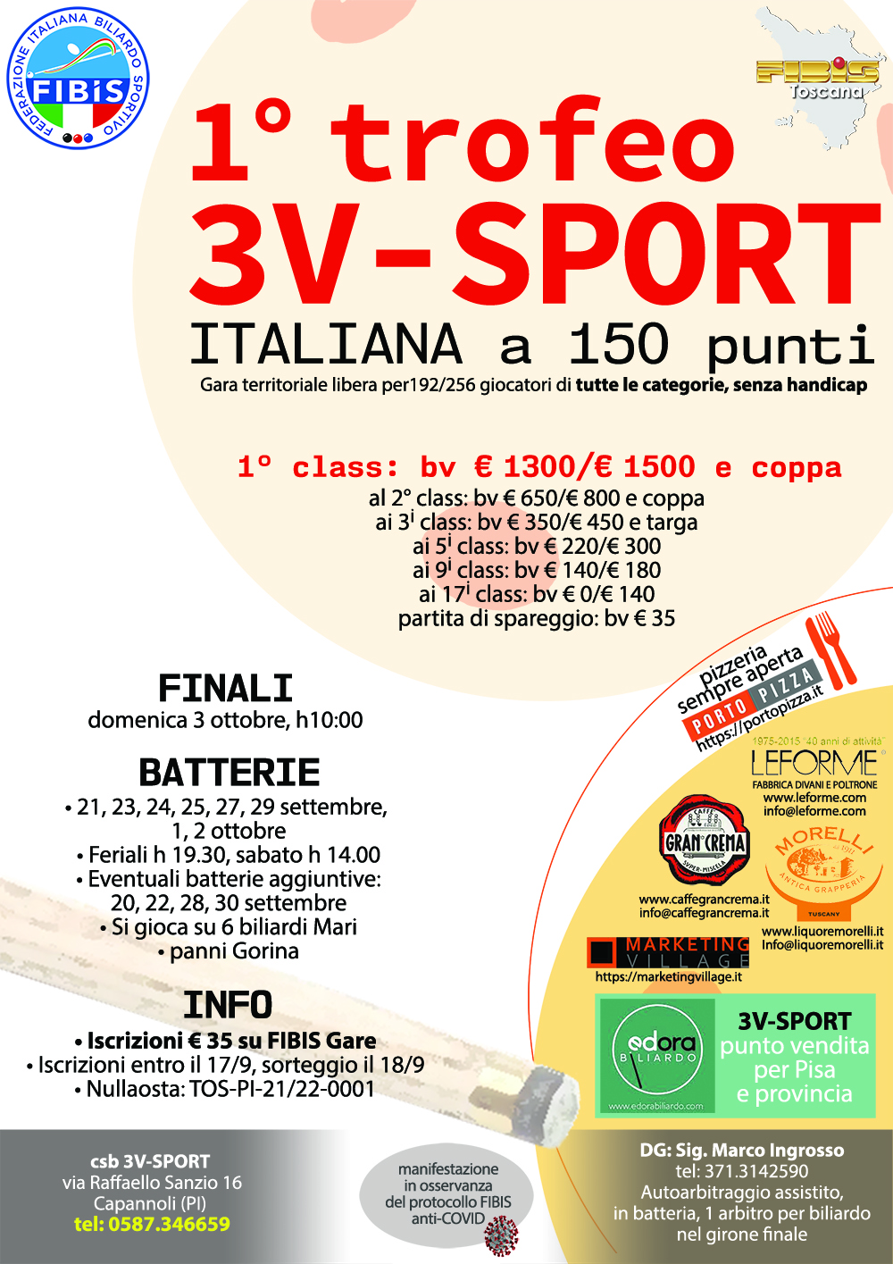 1° Trofeo 3V-Sport
