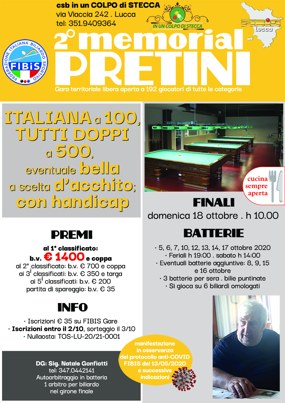 2° Memorial Pretini